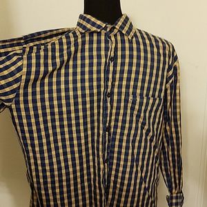 Sz L genuine  indigo color plus tailored fit